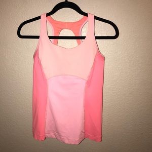 Lululemon Neon Pink Workout Top